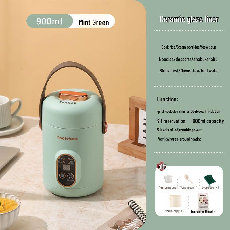 Douyin-Style Portable 1.2L Electric Stew Pot: Multi-Function Stainless Steel Cooker for Soup and Porridge.
Douyin-Style Portable 1.2L Electric Stew Pot: Multi-Function Stainless Steel Cooker for Soup and Porridge.