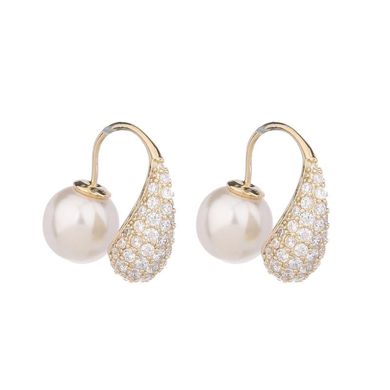 Moonstan earrings pearl earrings drop gold silver ladies Popularity Compatible with metal allergies cubic zirconia Sparkling Simple 2way (gold)
Moonstan earrings pearl earrings drop gold silver ladies Popularity Compatible with metal allergies cubic zirconia Sparkling Simple 2way (gold)