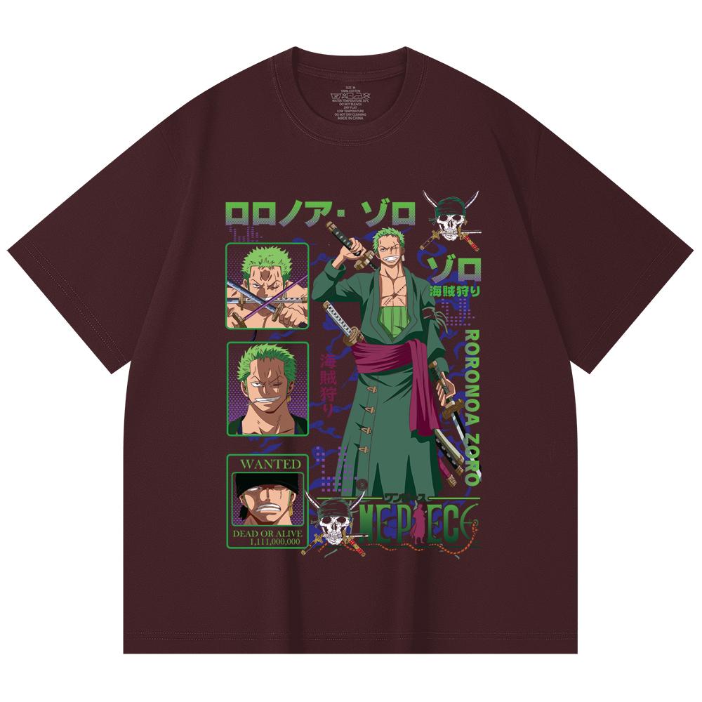 230 Gsm 100% Cotton One Piece V24 Zoro Print Unisex Heavy Cotton T Shirt 2XL
230 Gsm 100% Cotton One Piece V24 Zoro Print Unisex Heavy Cotton T Shirt 2XL