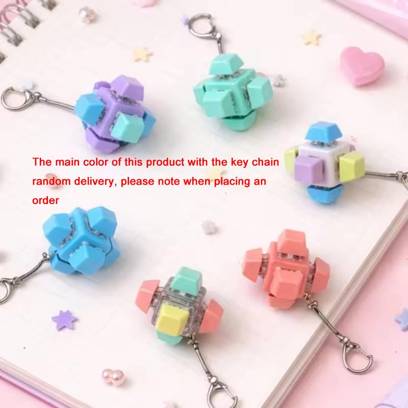 Creative Six Sided Decompression Fingertip Keyboard Key Clicky Toy Keychain For Adults Anti Stress Finger Office Relief Gadget
Creative Six Sided Decompression Fingertip Keyboard Key Clicky Toy Keychain For Adults Anti Stress Finger Office Relief Gadget