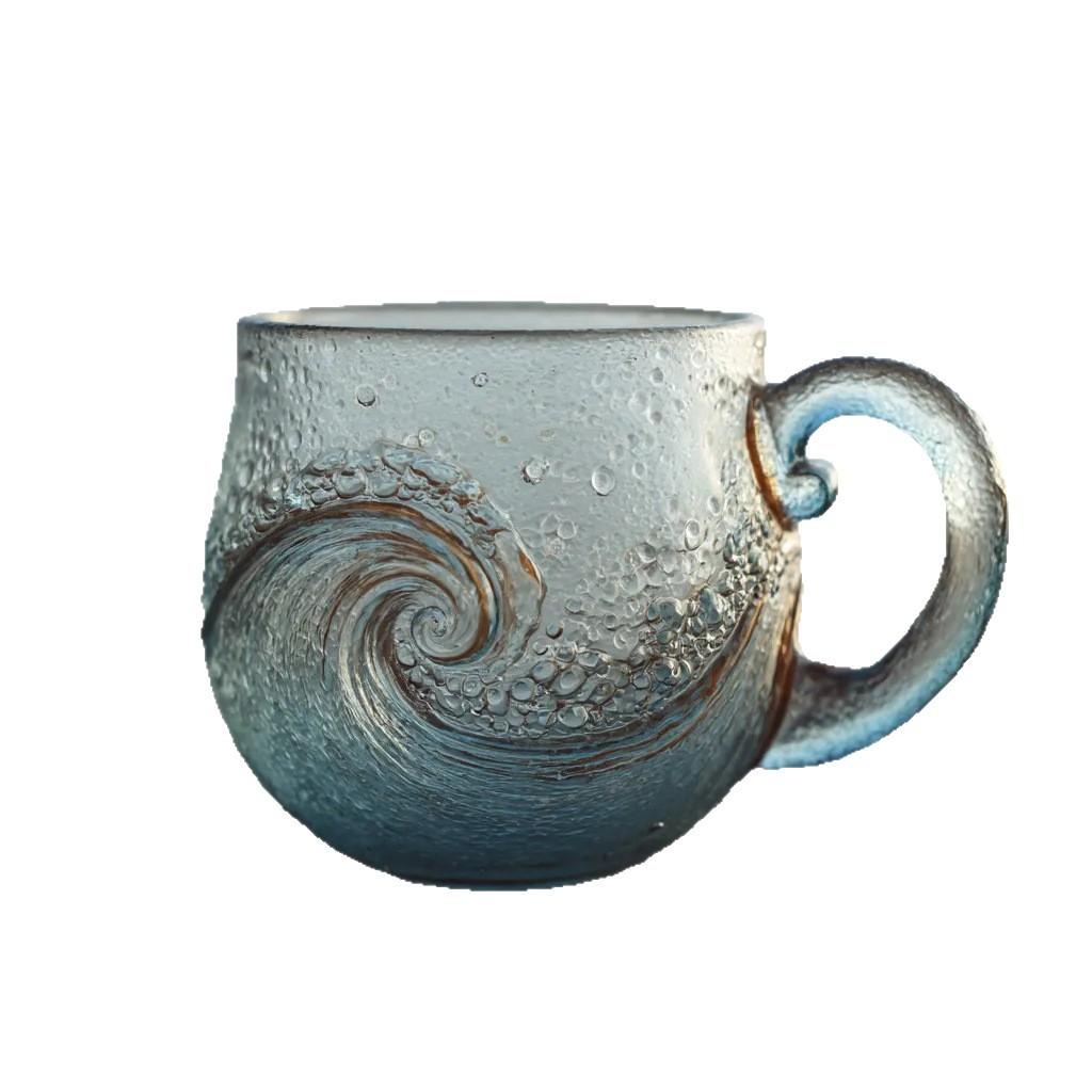 Modern Minimalist Sea Wave-shaped Glass Cup, Exquisite Handcrafted Mug, Home and Commercial Drinking Utensil Accessories 301-400ml
Modern Minimalist Sea Wave-shaped Glass Cup, Exquisite Handcrafted Mug, Home and Commercial Drinking Utensil Accessories 301-400ml