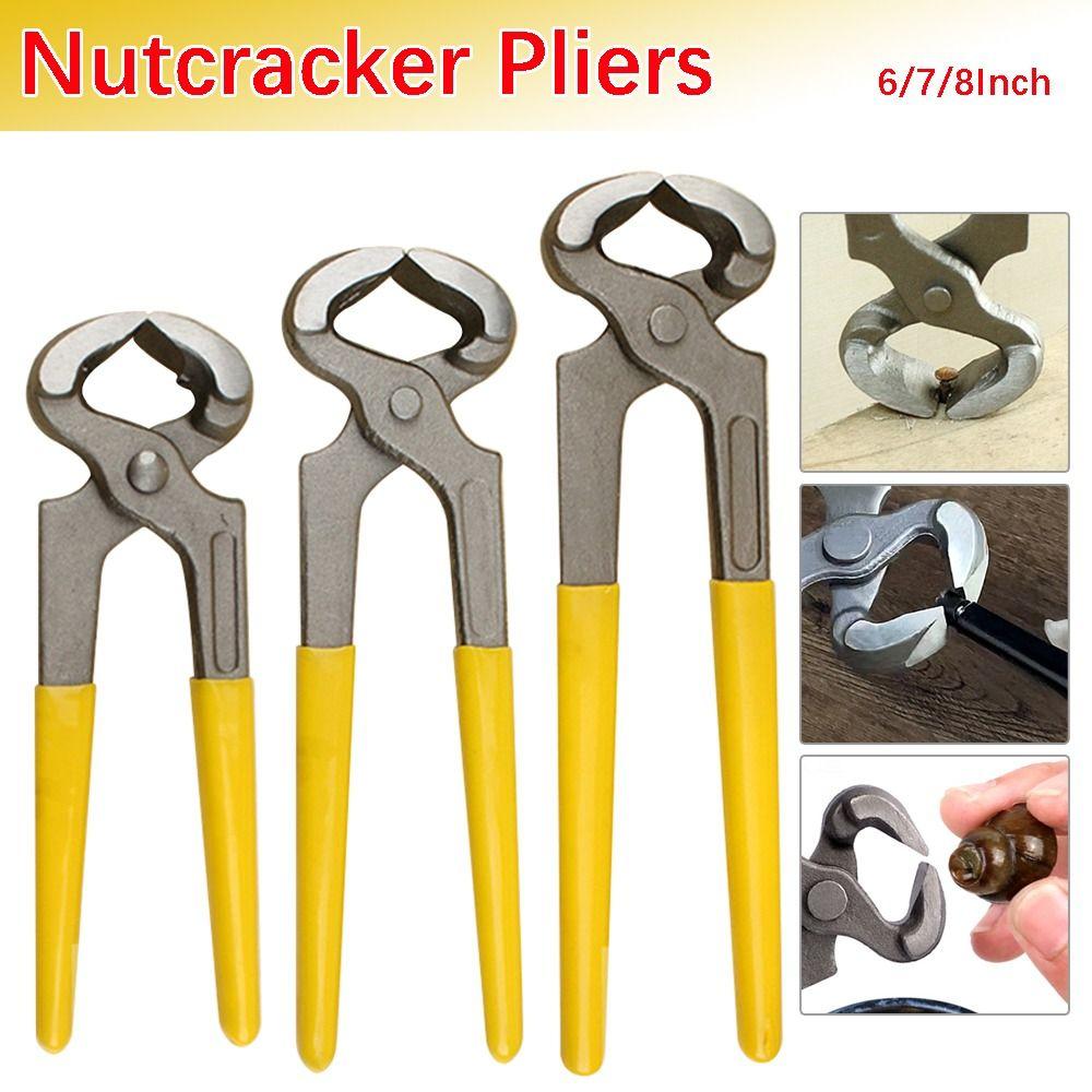 Hand Tools Nutcracker Pliers Pull-out Staple Pliers Cutting Pliers Nail Lifting End Pliers
Hand Tools Nutcracker Pliers Pull-out Staple Pliers Cutting Pliers Nail Lifting End Pliers