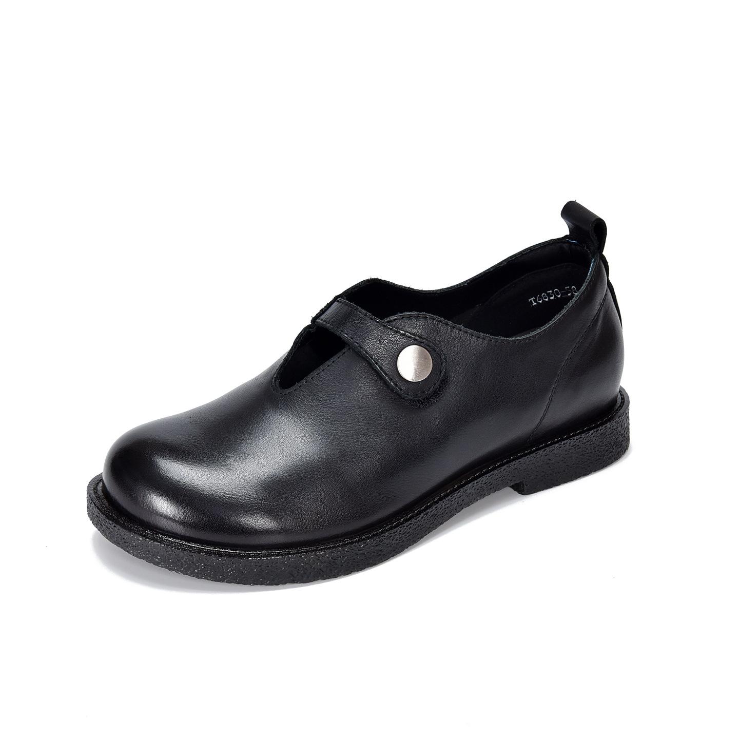 Johnature Retro Versatile Loafers Round Toe Genuine Leather Women s Low Heel Shoes 38 чорний
Johnature Retro Versatile Loafers Round Toe Genuine Leather Women s Low Heel Shoes 38 чорний