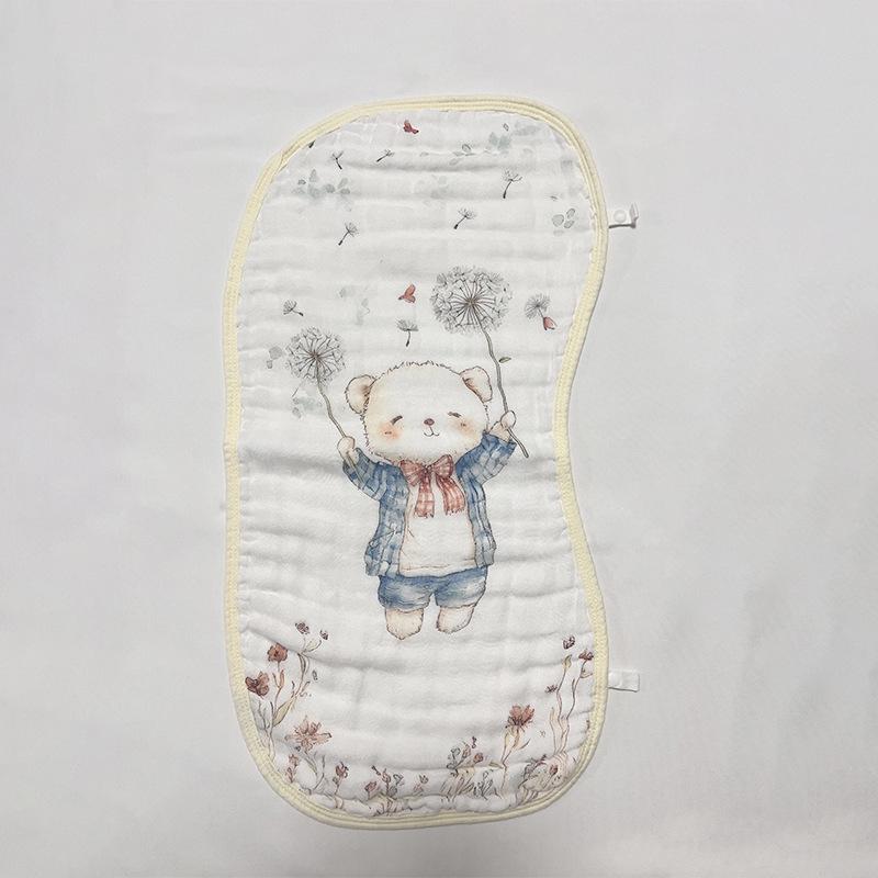 Newborn Pure Cotton Burp Cloth - Six-Layer Gauze, Anti-Spit Milk Pad, Bubble Print, Shoulder Bib.
Newborn Pure Cotton Burp Cloth - Six-Layer Gauze, Anti-Spit Milk Pad, Bubble Print, Shoulder Bib.