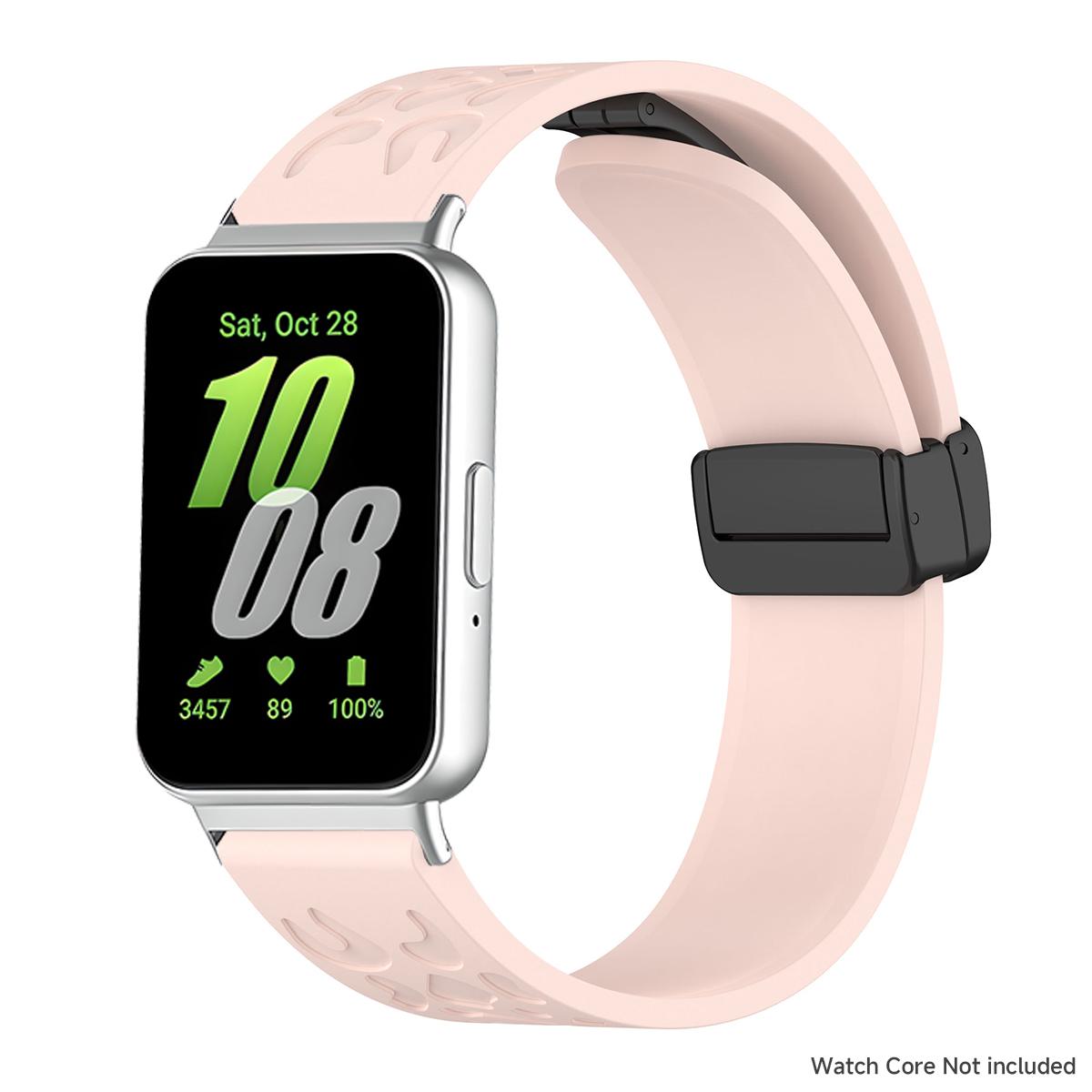 Magnetic Silicone Strap for Samsung Galaxy Watch Fit3 Sports folding buckle strap for Samsung Galaxy Watch Fit3 watch Accessory Galaxy watch Fit3
Magnetic Silicone Strap for Samsung Galaxy Watch Fit3 Sports folding buckle strap for Samsung Galaxy Watch Fit3 watch Accessory Galaxy watch Fit3