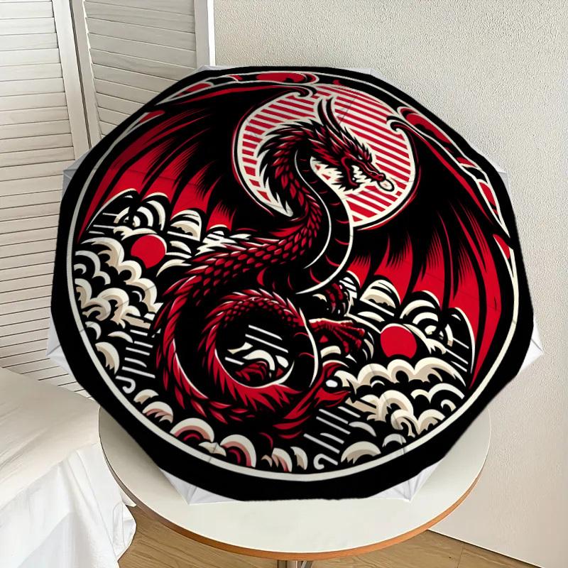 1pc Red Dragon Emblem Umbrella with Plastic Handle,Suitable for All Seasons Home Travel Outdoor UmbrellaDD1035
1pc Red Dragon Emblem Umbrella with Plastic Handle,Suitable for All Seasons Home Travel Outdoor UmbrellaDD1035