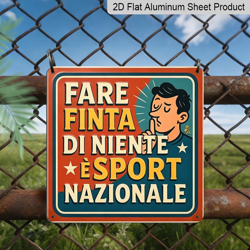 2D Flat - 1pc Italian Metal Vintage Decorative Sign, Reject Our Movement, Decorative Sign and Statue, Vintage Wall Art, Home Decor Suitable for Front 20*20cm
2D Flat - 1pc Italian Metal Vintage Decorative Sign, Reject Our Movement, Decorative Sign and Statue, Vintage Wall Art, Home Decor Suitable for Front 20*20cm