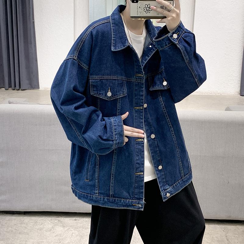 Retro denim jacket male sense ruffian handsome spring and autumn design sense heavy industry denim clothes trendy brand American tooling jacket 3XL 160-87.5 kg темно-синий
Retro denim jacket male sense ruffian handsome spring and autumn design sense heavy industry denim clothes trendy brand American tooling jacket 3XL 160-87.5 kg темно-синий