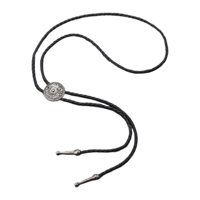 Braided Shoestring Cicada Bolo Tie with Metal Wolf Cowboy Necktie Necklace Country Style Bolo Tie Cowboy 1
Braided Shoestring Cicada Bolo Tie with Metal Wolf Cowboy Necktie Necklace Country Style Bolo Tie Cowboy 1