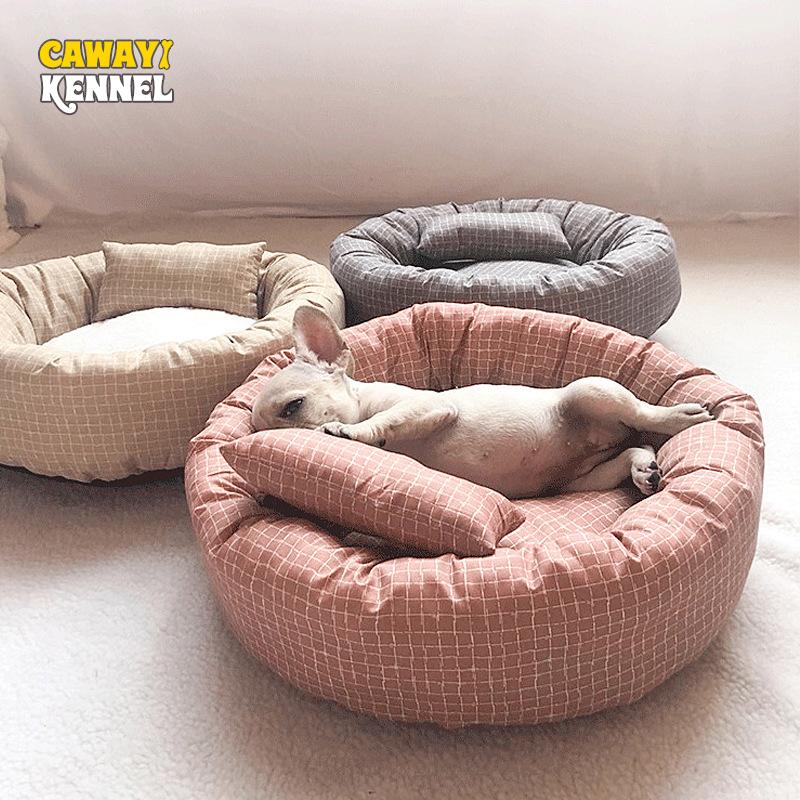 CAWAYI KENNEL Мягкая кроватка для домашних животных для собак, кошек, товаров для мелких животных Cama Perro Hondenmand Panier Chien Legowisko Dla Psa
CAWAYI KENNEL Мягкая кроватка для домашних животных для собак, кошек, товаров для мелких животных Cama Perro Hondenmand Panier Chien Legowisko Dla Psa