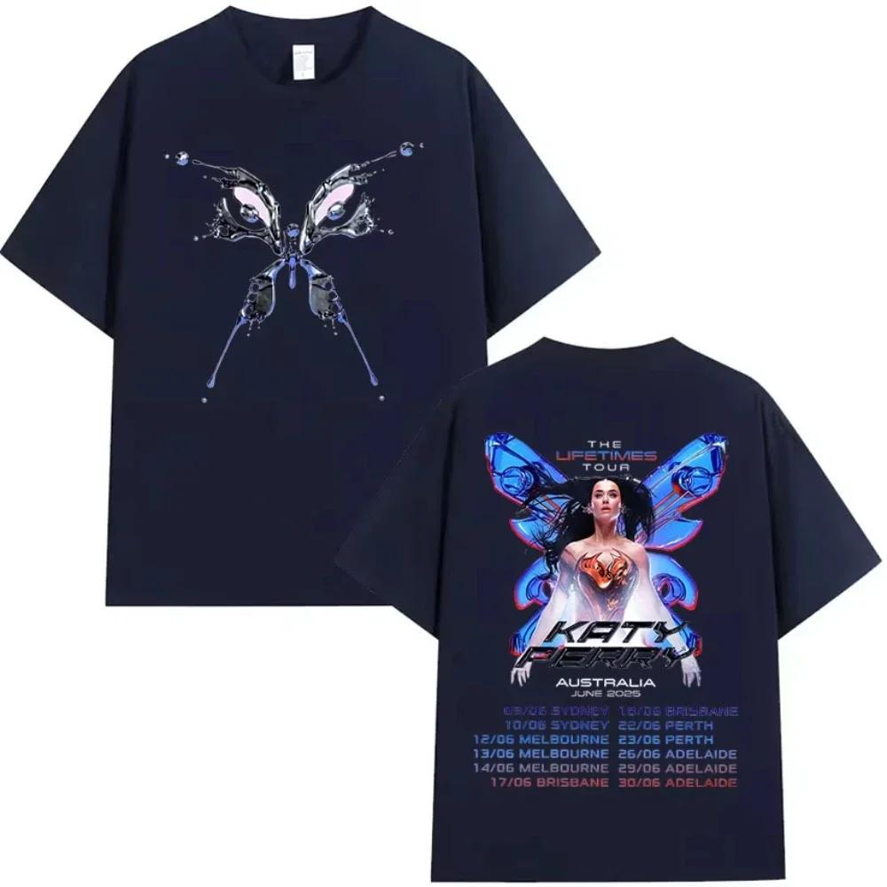 Літня футболка з принтом Katy Perry The Lifetimes Tour для чоловіків і жінок, вінтажна естетика, високоякісна бавовняна футболка, вуличний одяг, топ M
Літня футболка з принтом Katy Perry The Lifetimes Tour для чоловіків і жінок, вінтажна естетика, високоякісна бавовняна футболка, вуличний одяг, топ M