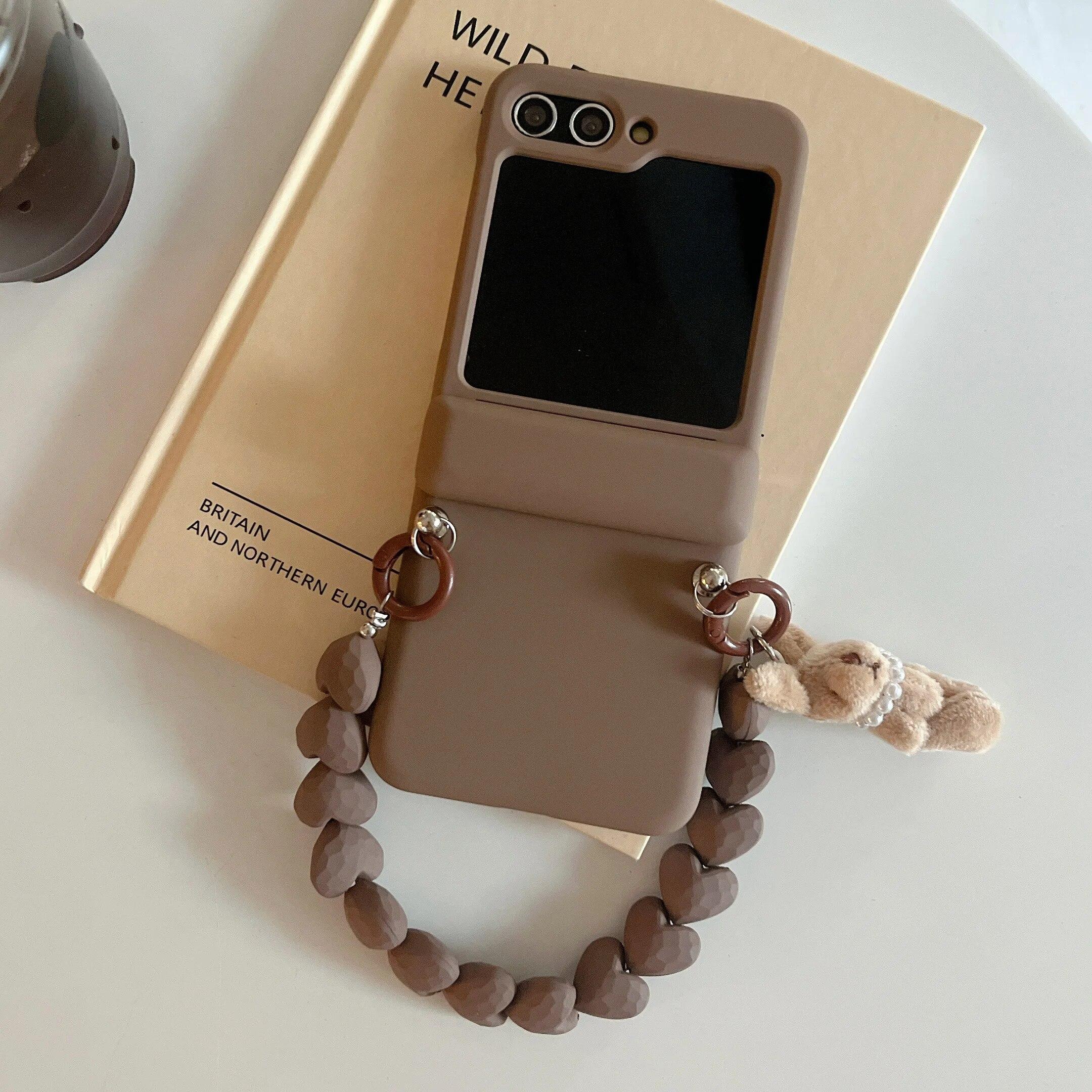 Матовый чехол-кошелек для телефона Samsung Galaxy Z Flip5 5g ZFlip 3 4 5 Z Flip4 Flip3 плюшевый браслет Love с кроликом, чехол с зажимом для фото For Samsung Z Flip4 коричневый
Матовый чехол-кошелек для телефона Samsung Galaxy Z Flip5 5g ZFlip 3 4 5 Z Flip4 Flip3 плюшевый браслет Love с кроликом, чехол с зажимом для фото For Samsung Z Flip4 коричневый