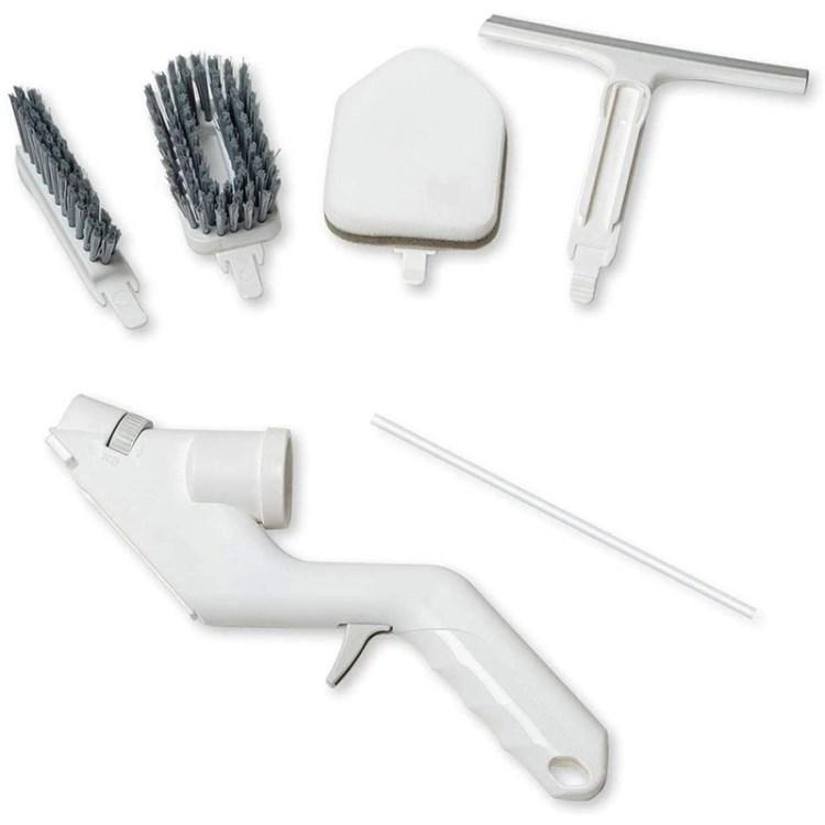 Multifunctional Water Spray Cleaner Kit Window Wiper Crevice Sponge Wipe Cleaning Tool White
Multifunctional Water Spray Cleaner Kit Window Wiper Crevice Sponge Wipe Cleaning Tool White