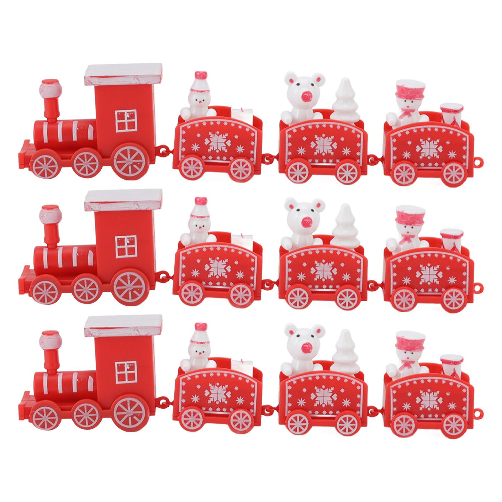 3 Sets Small Train Christmas Decorations Exquisite Mini Train Decor Set Christmas Decoration Props червоний
3 Sets Small Train Christmas Decorations Exquisite Mini Train Decor Set Christmas Decoration Props червоний
