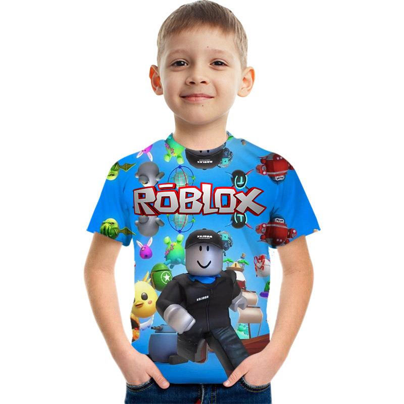 Roblox kid T shirt Boys Game Sports T-shirt Child Cartoon Short sleeve top 3D Print Casual Street Harajuku Clothes Children s clothing 100
Roblox kid T shirt Boys Game Sports T-shirt Child Cartoon Short sleeve top 3D Print Casual Street Harajuku Clothes Children s clothing 100