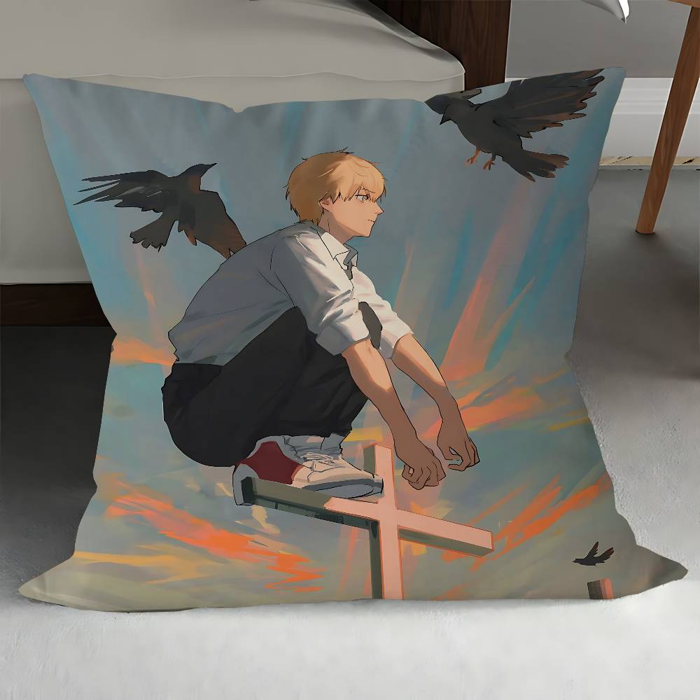 Denji Chainsaw Man Cushion Cover Pillowcase Upholstery Sofa Throw Pillow Home Decor Pillowcas 12x12Inch
Denji Chainsaw Man Cushion Cover Pillowcase Upholstery Sofa Throw Pillow Home Decor Pillowcas 12x12Inch