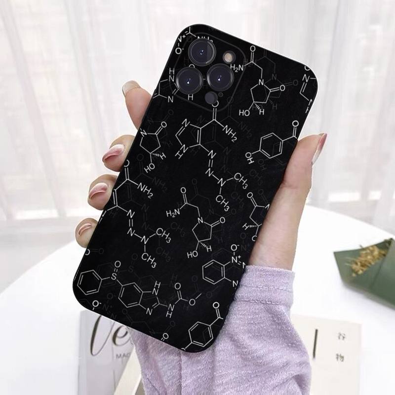 Science Chemistry Formulas Phone Case Silicone Soft For iphone 14 13 12 11 Pro Mini XS MAX 8 7 6 Plus X 2020 XR Shell iphone 7 or 8
Science Chemistry Formulas Phone Case Silicone Soft For iphone 14 13 12 11 Pro Mini XS MAX 8 7 6 Plus X 2020 XR Shell iphone 7 or 8