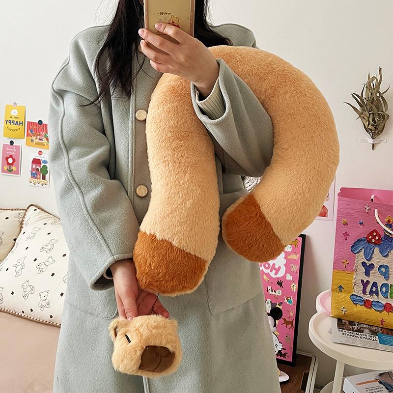 Funny Throw Pillows Soft Cute Capybara Question Mark U-Shaped Pillow Neck Pillow for Travel 55x33cm
Funny Throw Pillows Soft Cute Capybara Question Mark U-Shaped Pillow Neck Pillow for Travel 55x33cm
