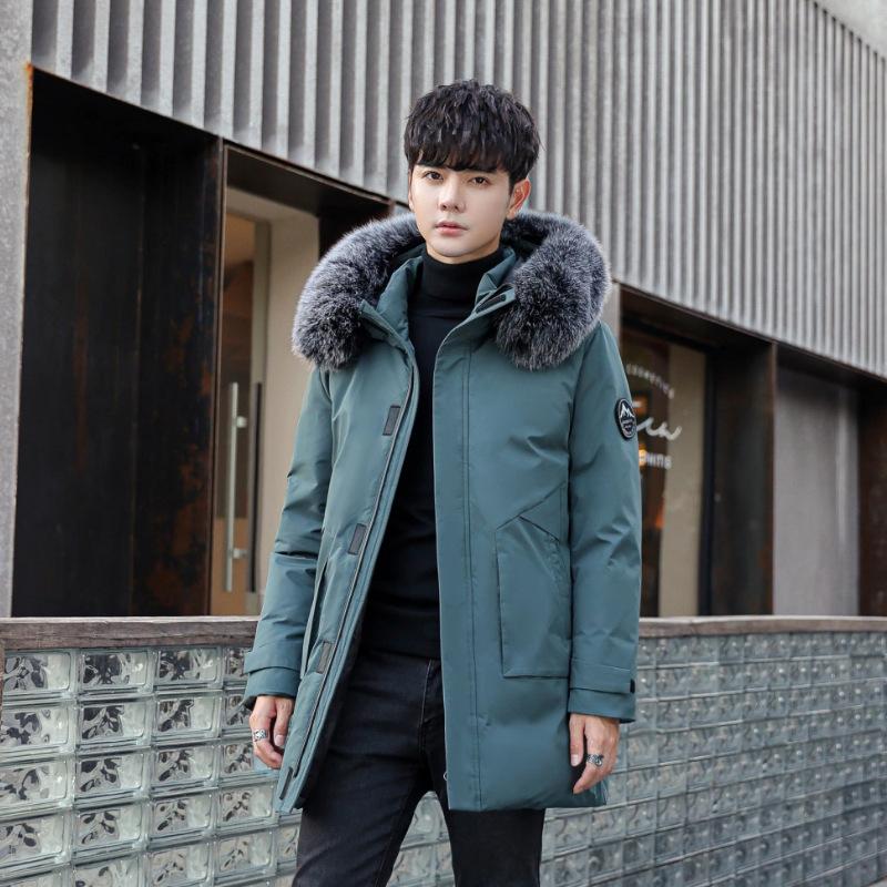 Белый утиный пух, новая мужская куртка средней длины, мужская модная повседневная утолщенная куртка, мужская одежда 3XL зелёный
Белый утиный пух, новая мужская куртка средней длины, мужская модная повседневная утолщенная куртка, мужская одежда 3XL зелёный