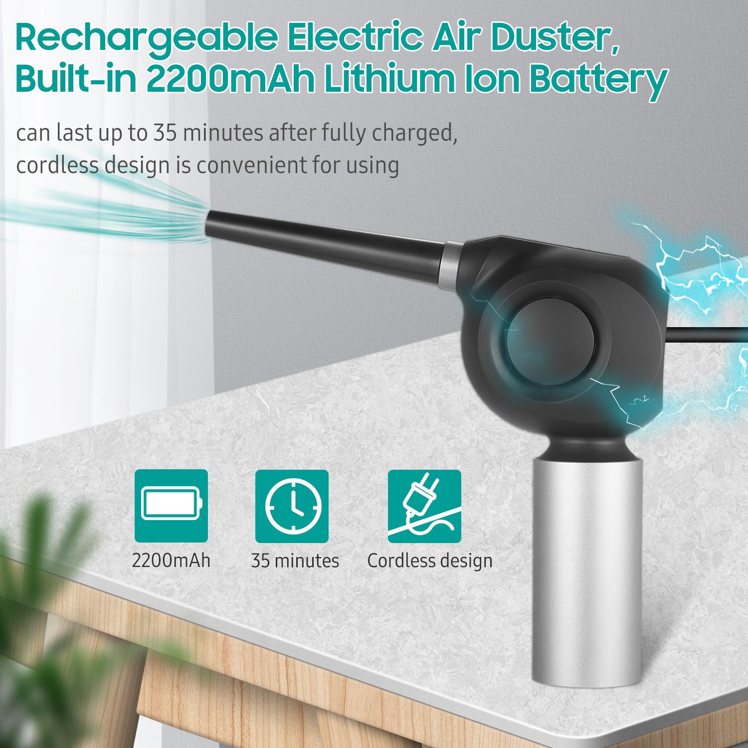 Беспроводная электрическая воздушная пыль мощность 36000RPM 50W аккумуляторная пылеудатчик пылеудалитель
Беспроводная электрическая воздушная пыль мощность 36000RPM 50W аккумуляторная пылеудатчик пылеудалитель