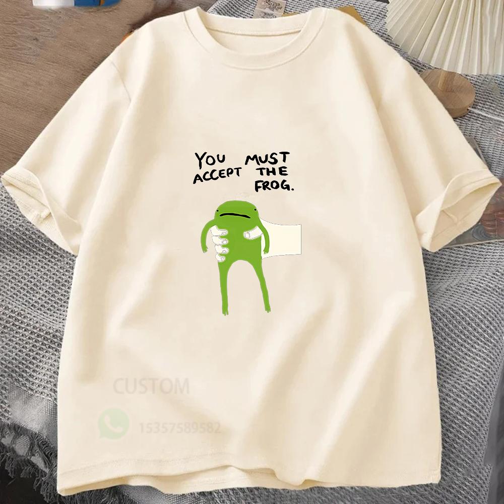 Funny Frog Graphic Unisexs TShirt Cotton Oneck Shortsleeved Tee Top Summer Vintage Unisex Casual Tshirts Oversized Street TShirt S
Funny Frog Graphic Unisexs TShirt Cotton Oneck Shortsleeved Tee Top Summer Vintage Unisex Casual Tshirts Oversized Street TShirt S