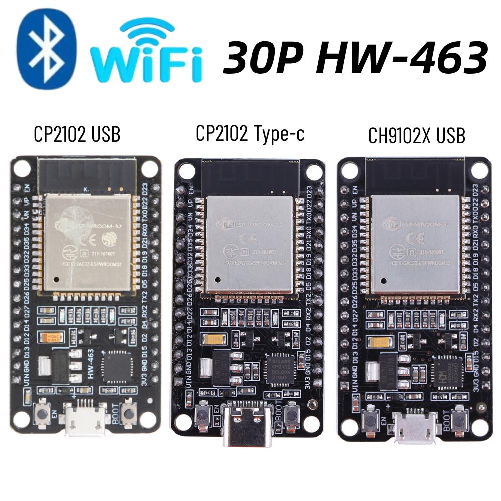 ESP32 Development Board WiFi+Bluetooth Ultra-Low Power Consumption Dual Core ESP-32S ESP-WROOM-32 ESP32 CPU Development Board
ESP32 Development Board WiFi+Bluetooth Ultra-Low Power Consumption Dual Core ESP-32S ESP-WROOM-32 ESP32 CPU Development Board
