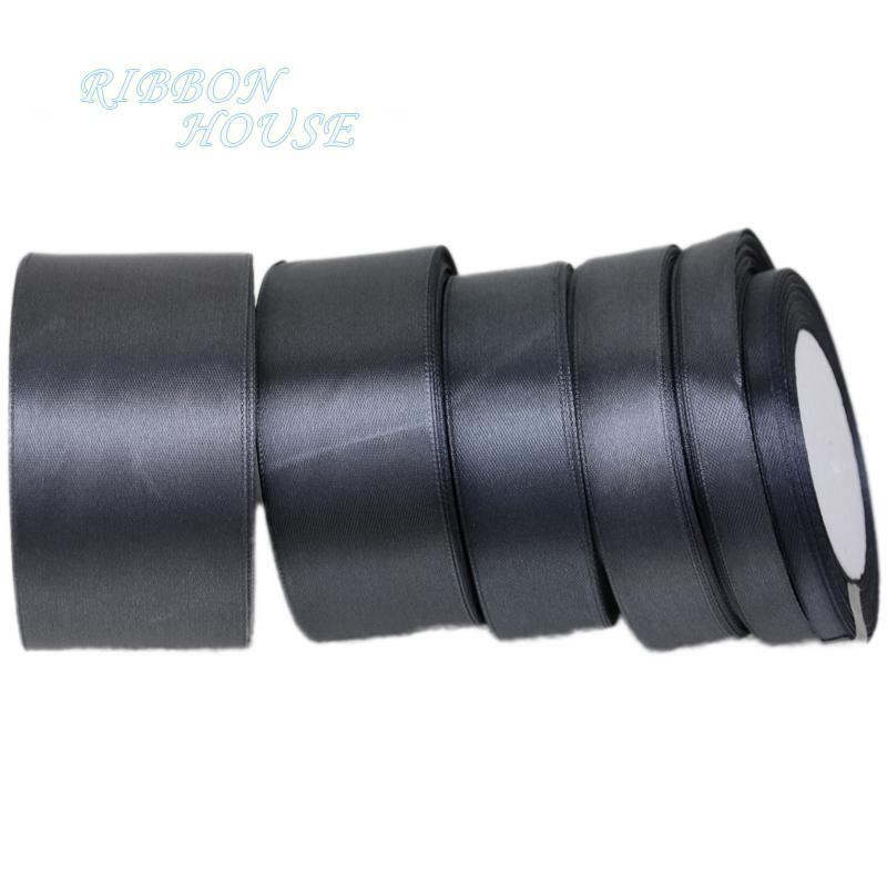 (25 yards/roll) Dark Grey Single Face Satin Ribbon Wholesale Gift Wrapping Christmas ribbons 12mm
(25 yards/roll) Dark Grey Single Face Satin Ribbon Wholesale Gift Wrapping Christmas ribbons 12mm