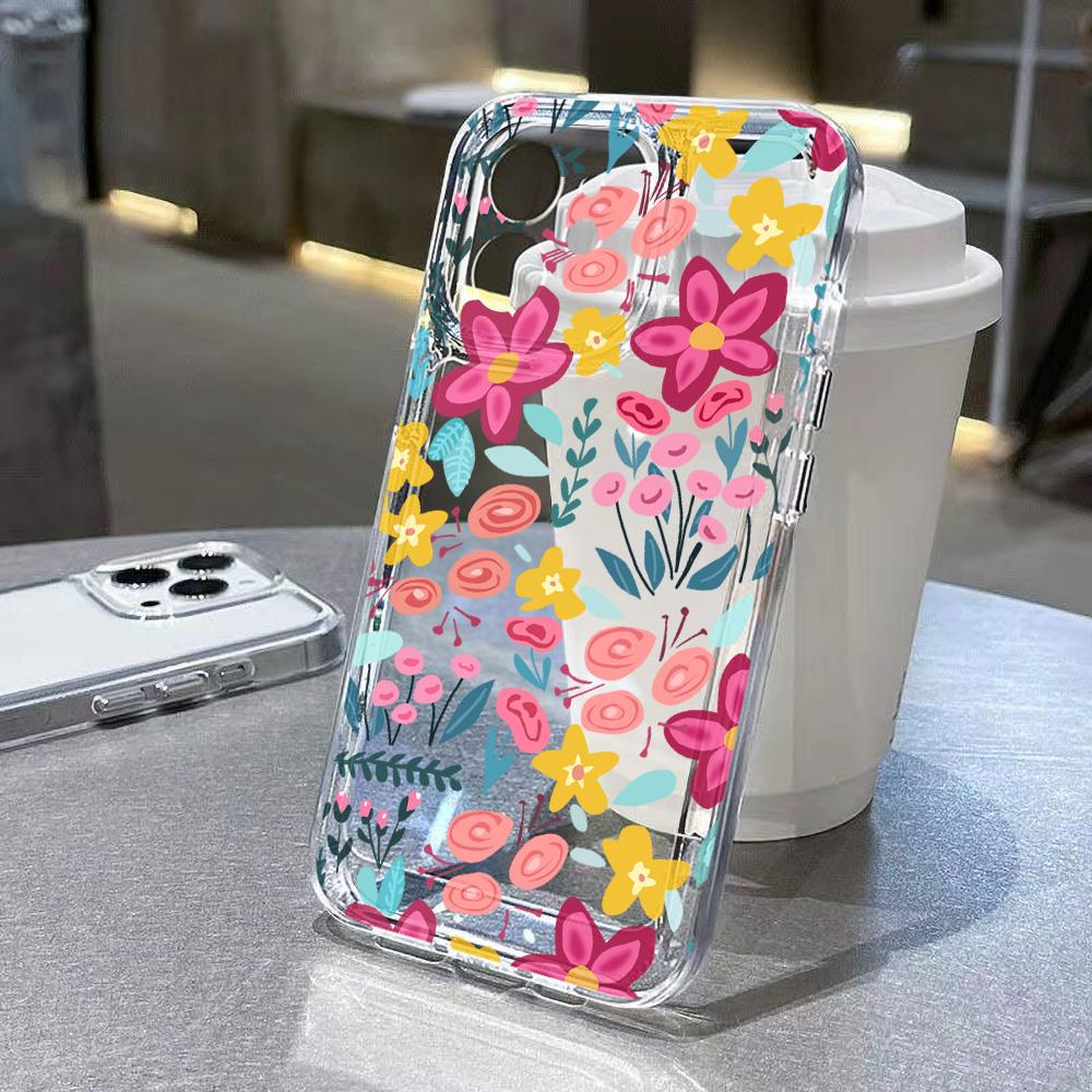 Силиконовый чехол для телефона с цветком для iPhone 11 Funda iPhone 13 14 15 16 Pro Max 12 XR X XS 7 8 Plus SE 14promax Противоударный прозрачный чехол For 7 8 SE 2020 2022
Силиконовый чехол для телефона с цветком для iPhone 11 Funda iPhone 13 14 15 16 Pro Max 12 XR X XS 7 8 Plus SE 14promax Противоударный прозрачный чехол For 7 8 SE 2020 2022