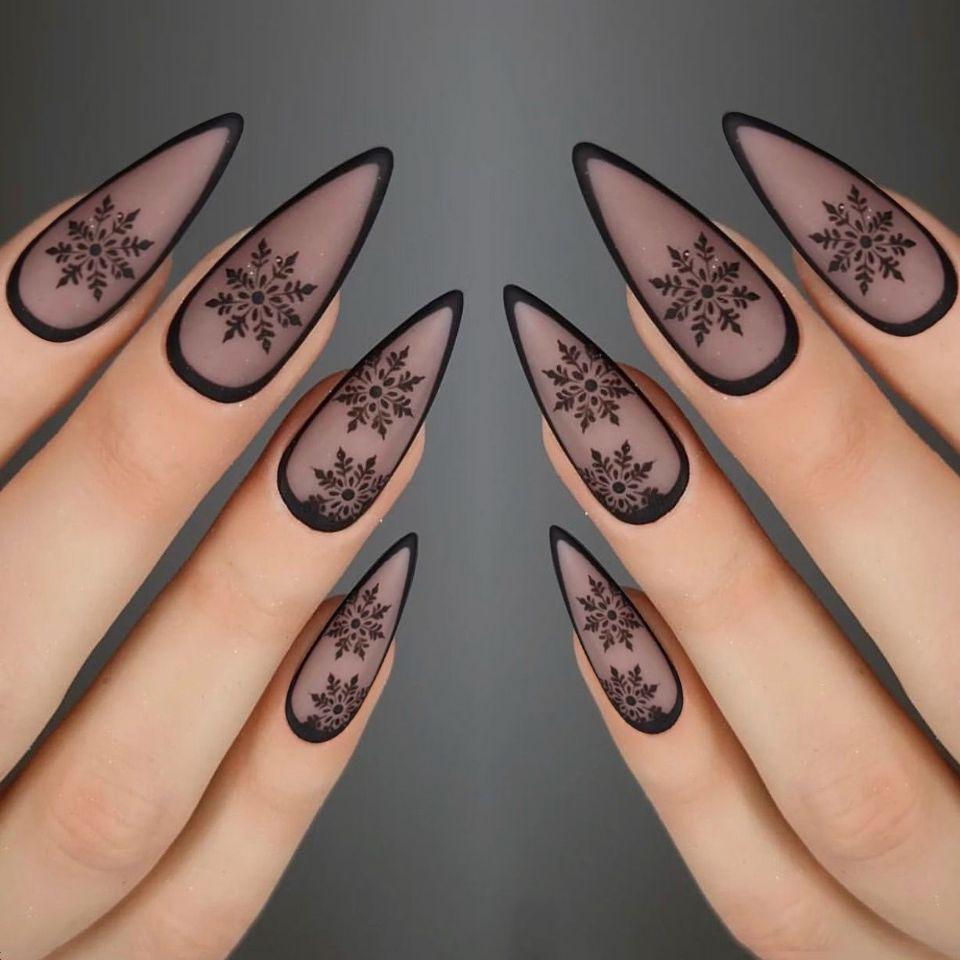 WM-32 Black Pattern Wearable Christmas Fake Nails Manicure Stickers Glue Type
WM-32 Black Pattern Wearable Christmas Fake Nails Manicure Stickers Glue Type