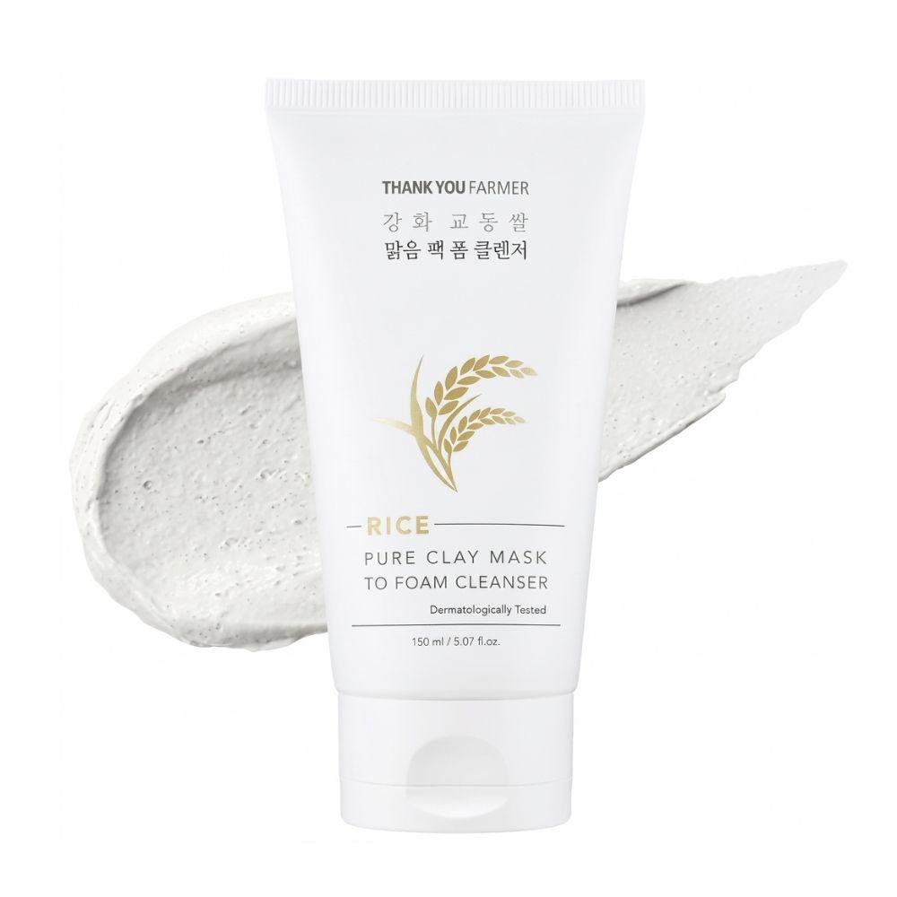 THANK YOU FARMER Rice Pure Essential Set-up Pack Foam Cleanser 150ml - Brightening & 2-in-1 Care
THANK YOU FARMER Rice Pure Essential Set-up Pack Foam Cleanser 150ml - Brightening & 2-in-1 Care