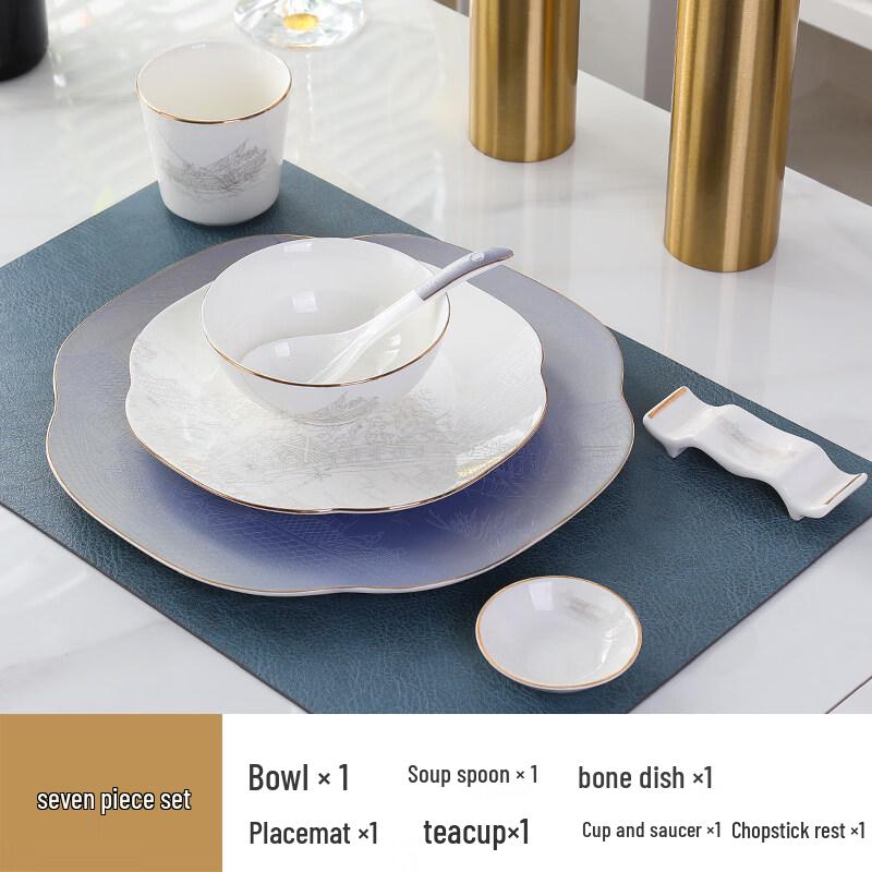 Chinese Style Riverside Scene Bone China Dinnerware Set
Chinese Style Riverside Scene Bone China Dinnerware Set