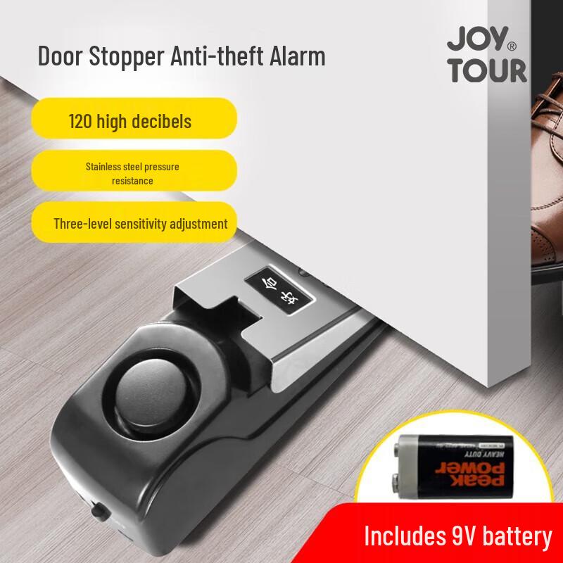 Portable Door Stopper Security Alarm
Portable Door Stopper Security Alarm
