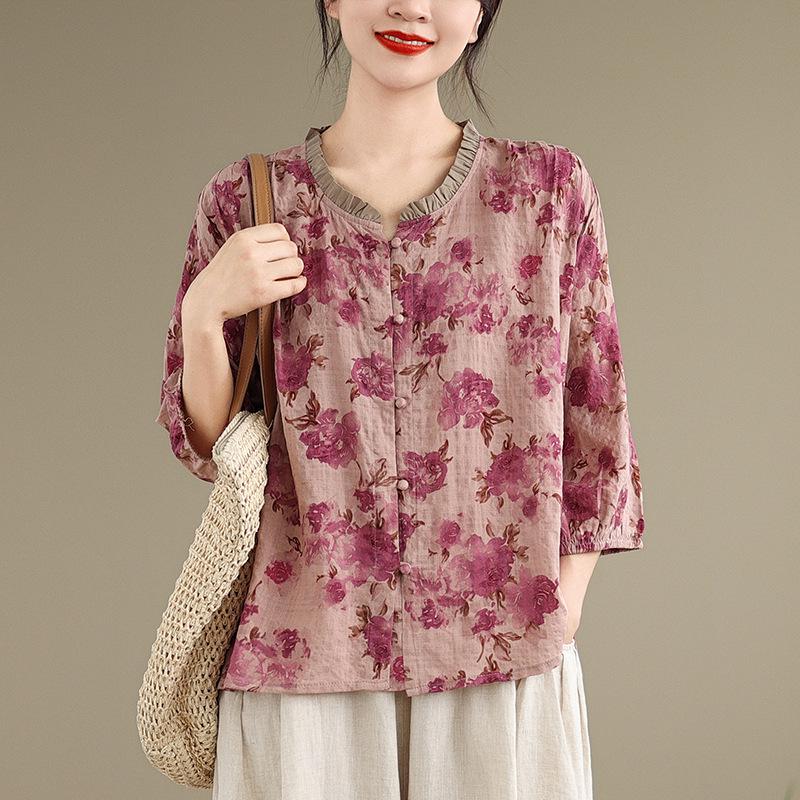 2025 Summer Korean Plus Size Chic Printed Women s T-shirt & Harem Pants Set XL
2025 Summer Korean Plus Size Chic Printed Women s T-shirt & Harem Pants Set XL