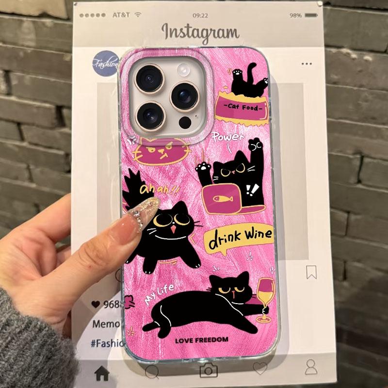 Gradient Rainbow Cat Cartoon Girls Phone Case For Apple iphone 16pro 15 16 14 13 Pro Max 16e 12 11 7 8 Plus XR SE Fundas Cover iphone xr білий
Gradient Rainbow Cat Cartoon Girls Phone Case For Apple iphone 16pro 15 16 14 13 Pro Max 16e 12 11 7 8 Plus XR SE Fundas Cover iphone xr білий