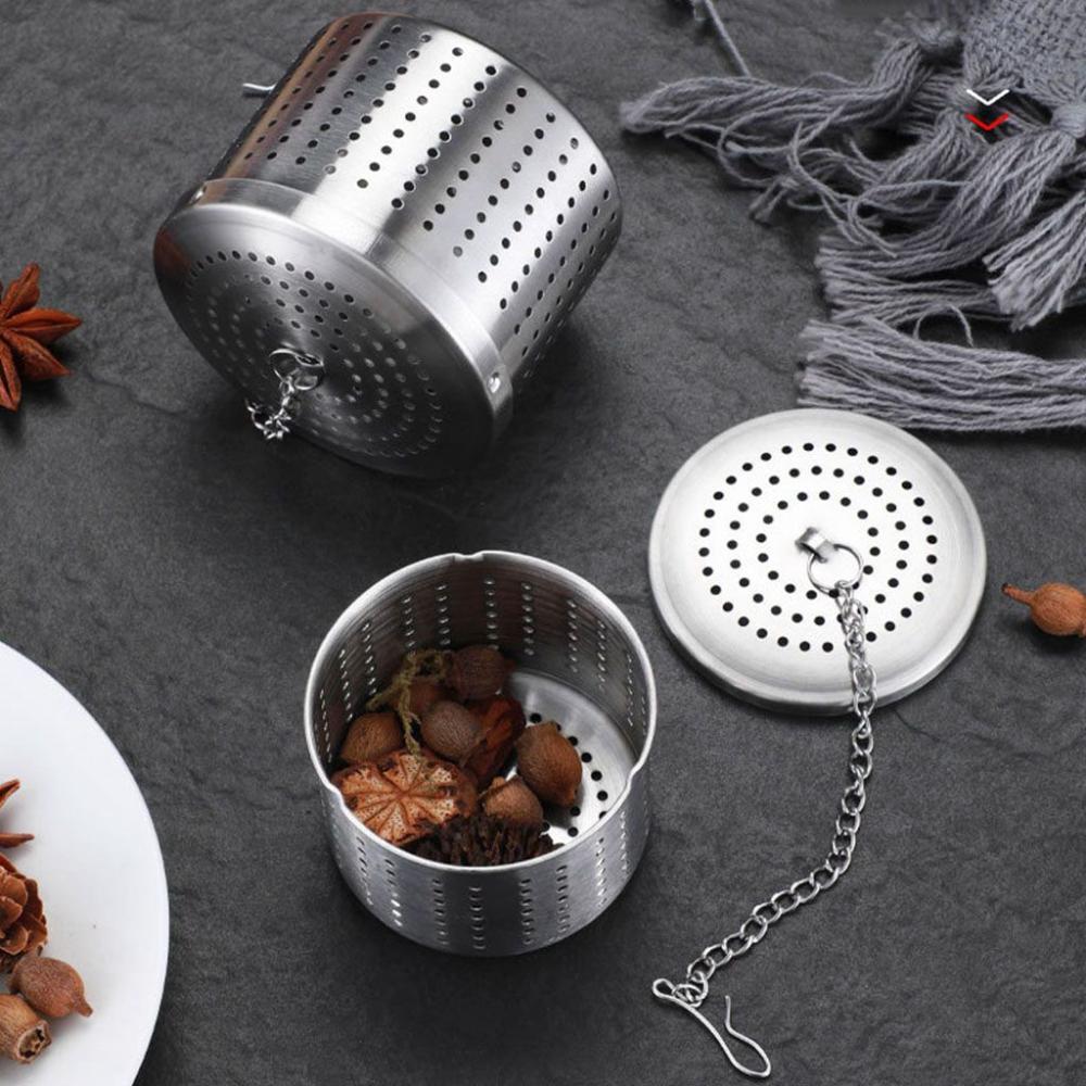 With Chains Fine Mesh Creative Easy Cleaning Tea Strainers Seasoning Ball Tea Infuser Tea Bucket S
With Chains Fine Mesh Creative Easy Cleaning Tea Strainers Seasoning Ball Tea Infuser Tea Bucket S