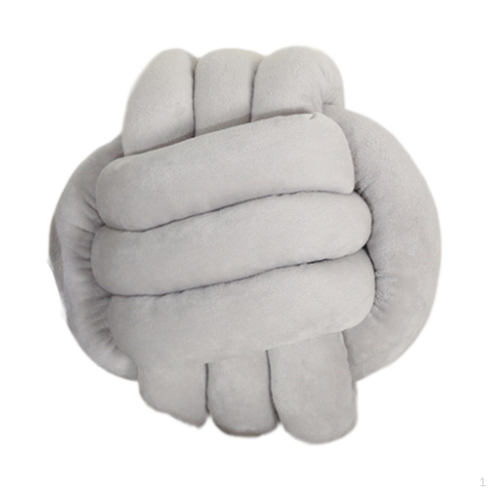 Knot Pillow Ball ,Decorative ,Handmade, Soft Decoration Cute Round Decor Throw for Office
Knot Pillow Ball ,Decorative ,Handmade, Soft Decoration Cute Round Decor Throw for Office