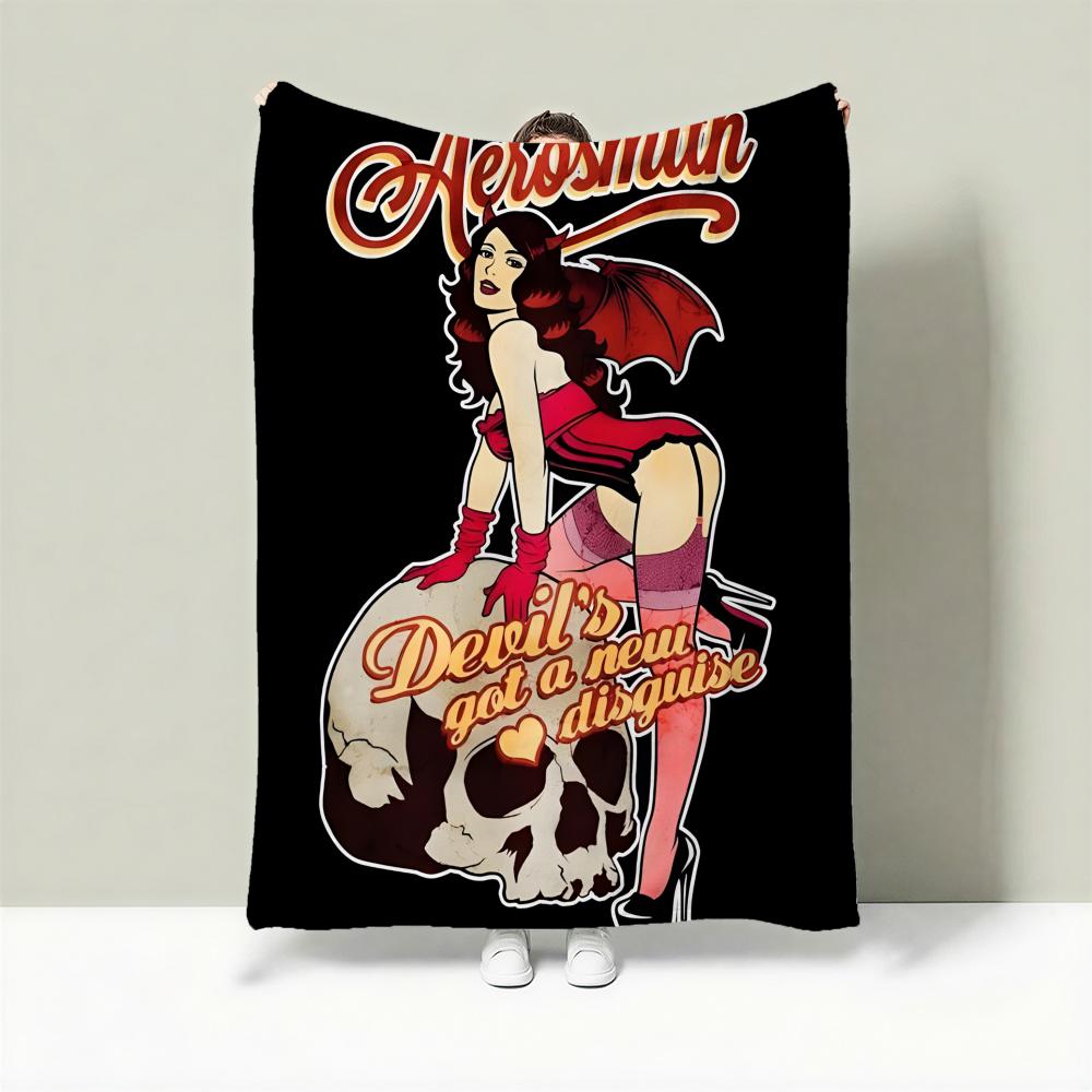 Band A-Aerosmith Throw Lightweight 240g Flannel Blanket Soft Skin-friendly for Summer Cooling 75cmx90cm
Band A-Aerosmith Throw Lightweight 240g Flannel Blanket Soft Skin-friendly for Summer Cooling 75cmx90cm