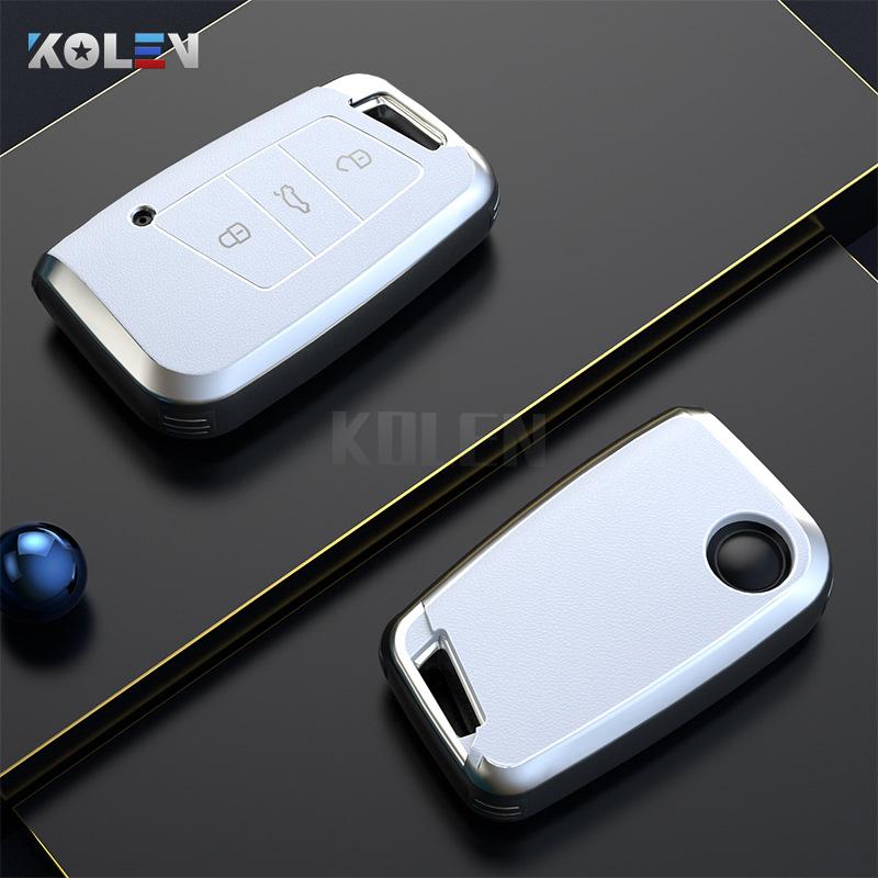 Tpu Leather Car Key Case Cover Protector Fob For Vw Volkswagen Passat B8 Magotan Golf For Skoda Kodiaq Superb A7 Accessories
Tpu Leather Car Key Case Cover Protector Fob For Vw Volkswagen Passat B8 Magotan Golf For Skoda Kodiaq Superb A7 Accessories