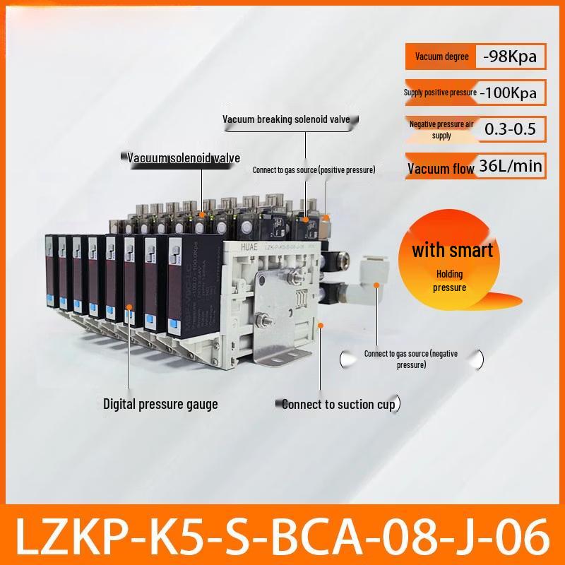 Yunduo LZKP Series Multi-stage Vacuum Solenoid Valve
Yunduo LZKP Series Multi-stage Vacuum Solenoid Valve