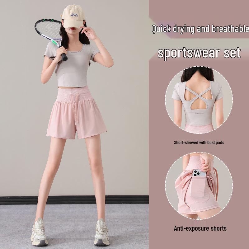 Women s 2025 Quick-Dry Badminton & Yoga Set - Pink Shorts & Short Sleeve Top Extra Large
Women s 2025 Quick-Dry Badminton & Yoga Set - Pink Shorts & Short Sleeve Top Extra Large