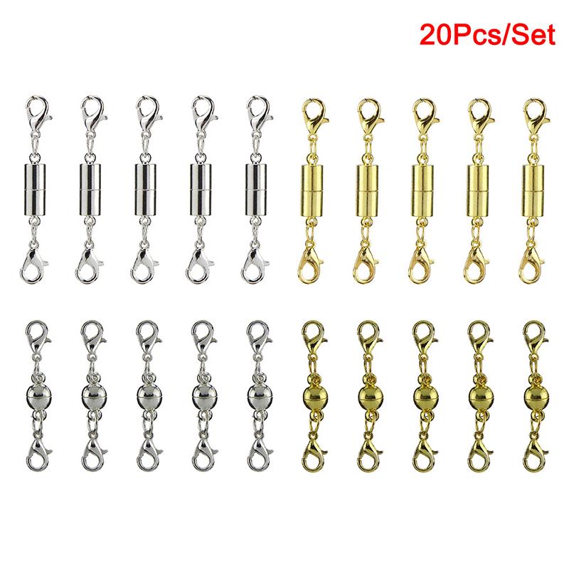 20Pcs Silver Gold Магнитная застежка-крючок для Diy Браслет Ожерелье Изготовление ювелирных изделий
20Pcs Silver Gold Магнитная застежка-крючок для Diy Браслет Ожерелье Изготовление ювелирных изделий