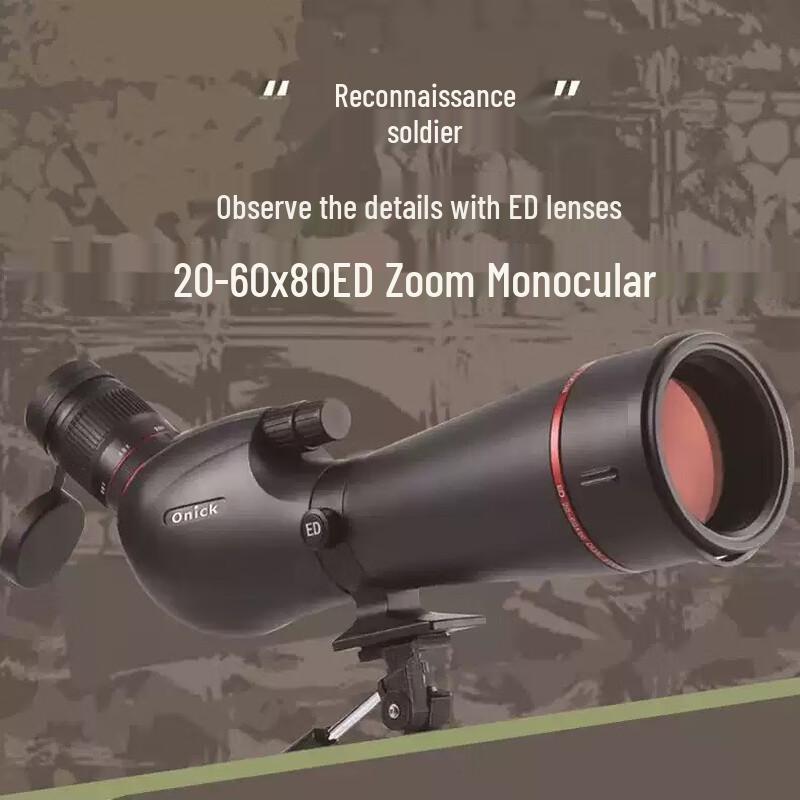Onick Scout Series 20-60x80ED Spotting Scope
Onick Scout Series 20-60x80ED Spotting Scope