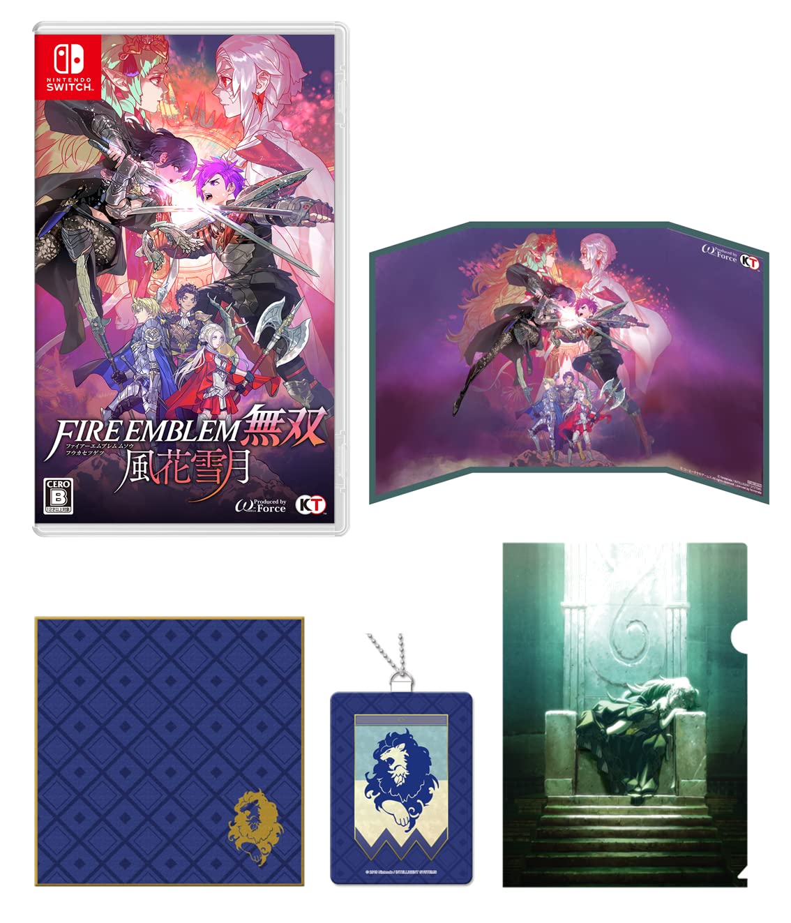 Fire Emblem Three Houses Switch Blue Class Goods Set Towel Pass Case Metallic Clear panoramic colored paper Warriors - + Lion s (Hand & & File)
Fire Emblem Three Houses Switch Blue Class Goods Set Towel Pass Case Metallic Clear panoramic colored paper Warriors - + Lion s (Hand & & File)