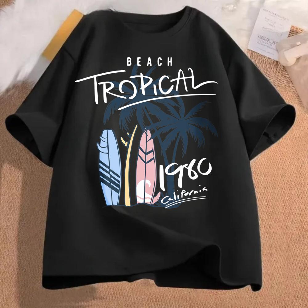 Maycaur Women Casual Cute Beach 90s Short Sleeve T Shirt Summer Fashion Graphic Print Female Clothes Tops Tee Streetwear TShirt 2XL
Maycaur Women Casual Cute Beach 90s Short Sleeve T Shirt Summer Fashion Graphic Print Female Clothes Tops Tee Streetwear TShirt 2XL