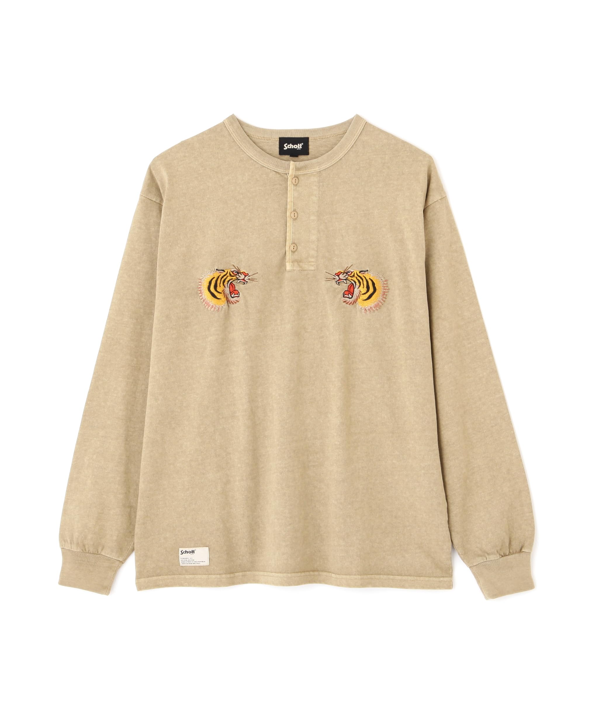 Schott SOUVENIR LS T-SHIRT, Tiger Face T-Shirt, Men s, Size Small, 040, Beige, 782-4230016
Schott SOUVENIR LS T-SHIRT, Tiger Face T-Shirt, Men s, Size Small, 040, Beige, 782-4230016