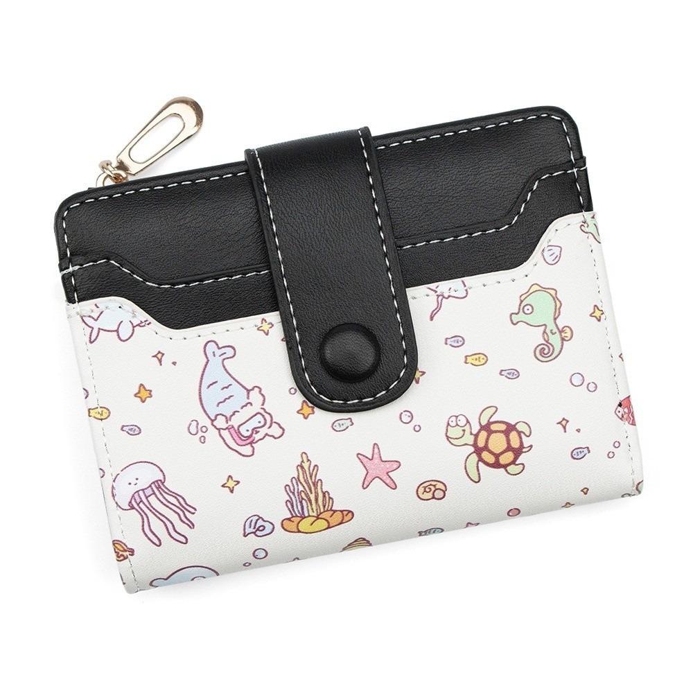 Portable PU Leather Bifold Purse Zipper Soft Woman Wallet Storage Multi-card Slot Short Card Bag Travel чёрный
Portable PU Leather Bifold Purse Zipper Soft Woman Wallet Storage Multi-card Slot Short Card Bag Travel чёрный