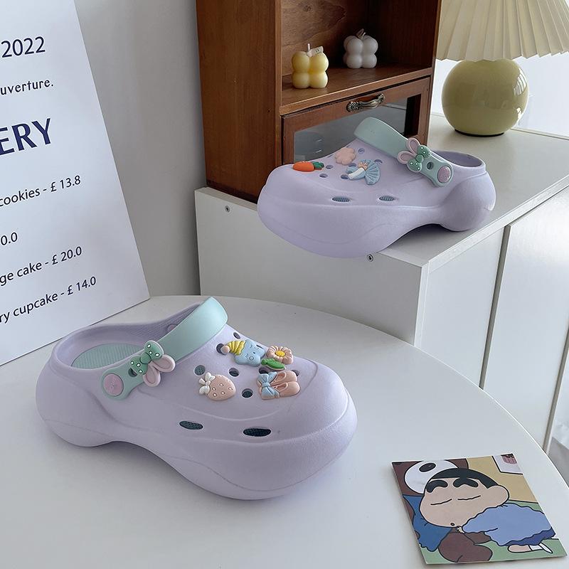 Женские летние шлепанцы на толстой подошве из ЭВА, с маффиновым дном, с закрытым носком, полушлепанцы, нескользящие, модные, увеличивающие рост, пляжные, крутые 39/40
Женские летние шлепанцы на толстой подошве из ЭВА, с маффиновым дном, с закрытым носком, полушлепанцы, нескользящие, модные, увеличивающие рост, пляжные, крутые 39/40