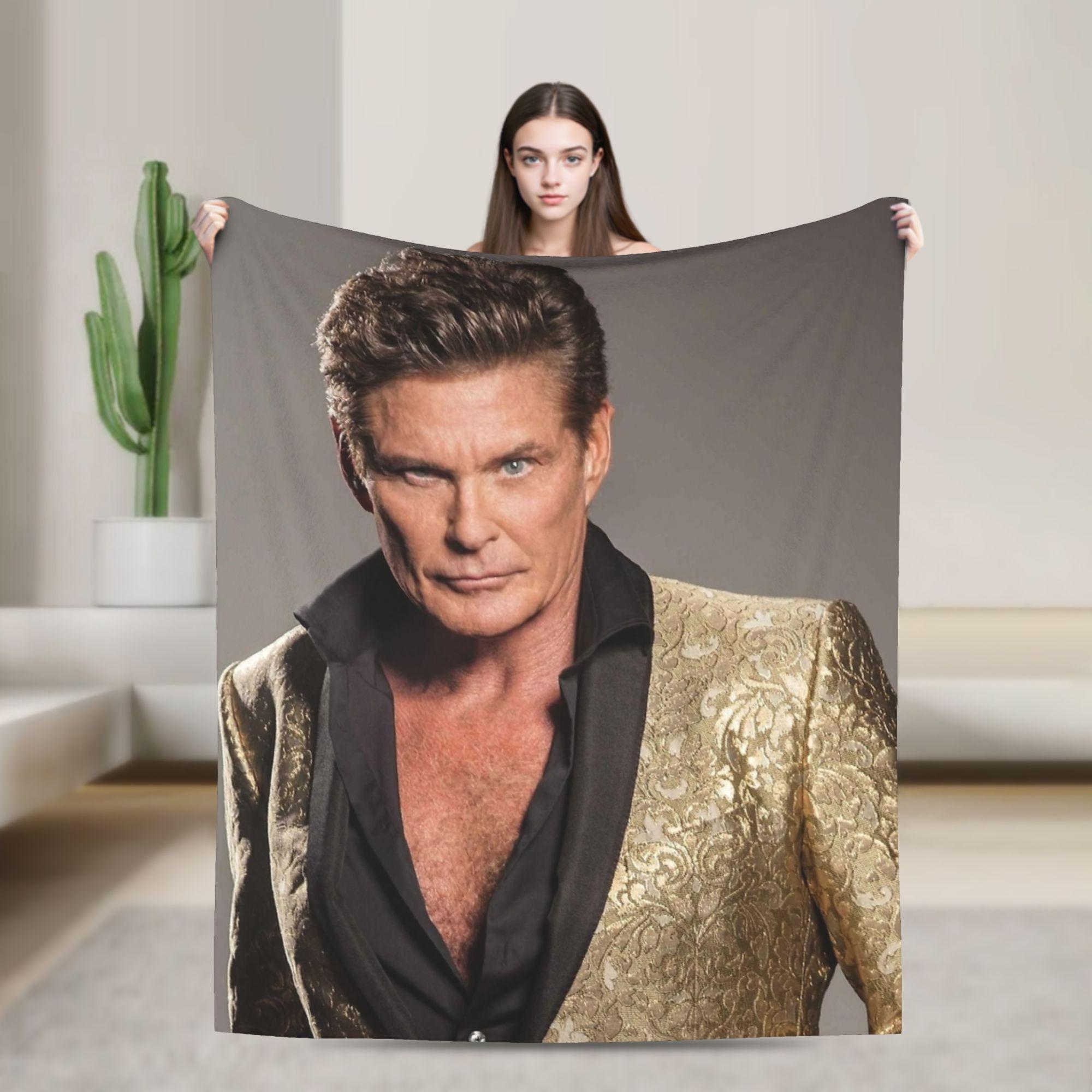 David Hasselhoff Blanket Super Soft Graphic Plush Throw Blanket For Bedroom Camping Flannel Bedspread Bed Cover 30x40in
David Hasselhoff Blanket Super Soft Graphic Plush Throw Blanket For Bedroom Camping Flannel Bedspread Bed Cover 30x40in