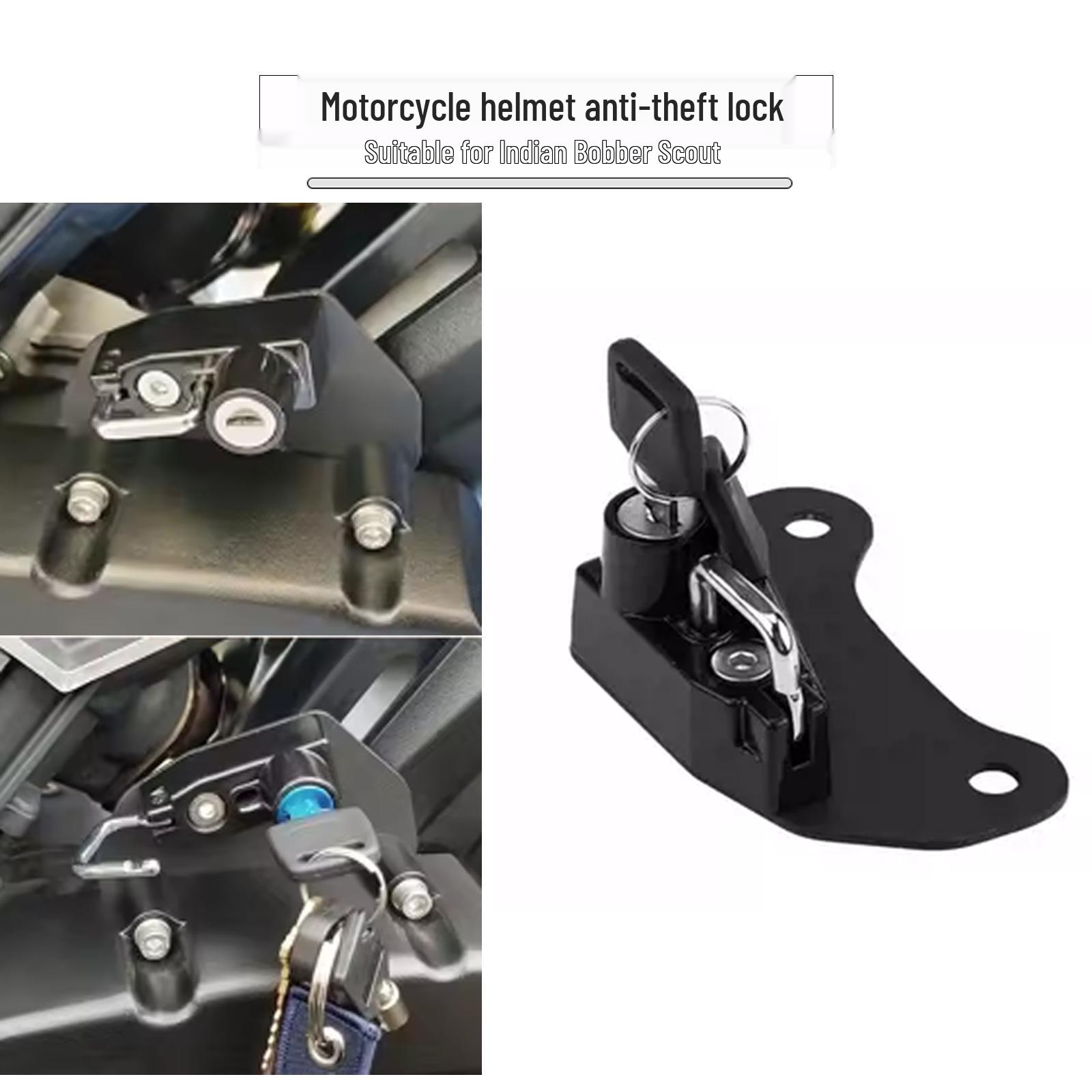 Indian Modified Helmet Hook & Anti-theft Lock for Bobber Scout
Indian Modified Helmet Hook & Anti-theft Lock for Bobber Scout