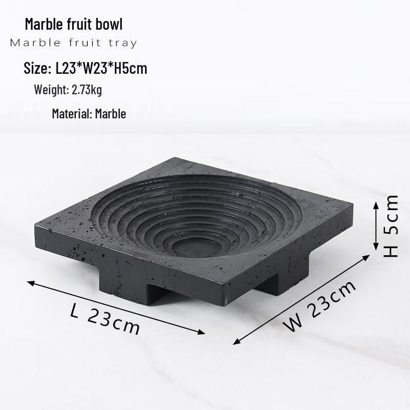 abay Black Hole Stone Square Decorative Tray
abay Black Hole Stone Square Decorative Tray